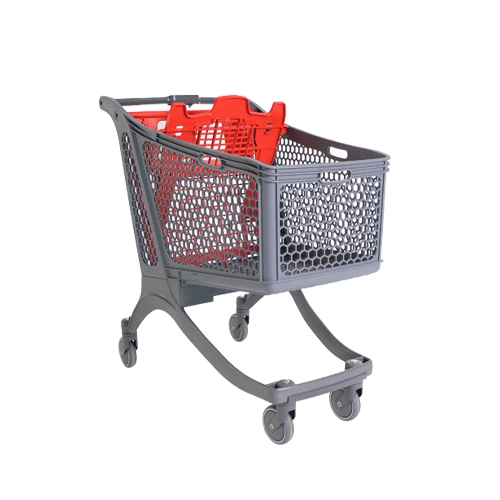 Plastic-shopping-cart